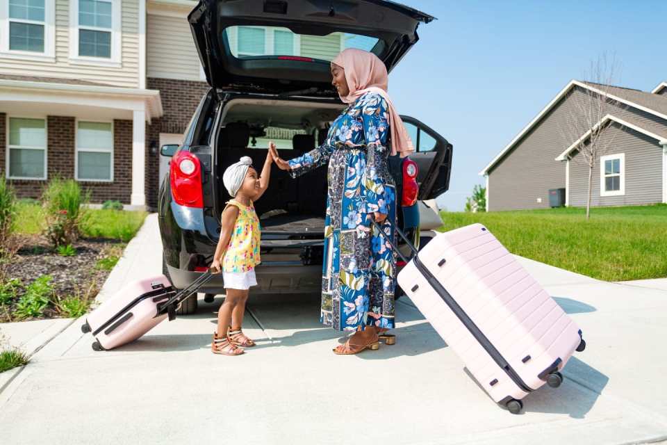 Family road trip routes in Europe